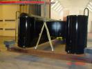 Water tank comes out of the paint booth