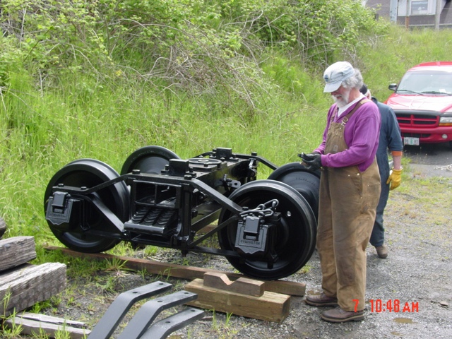 Tender trucks assembled